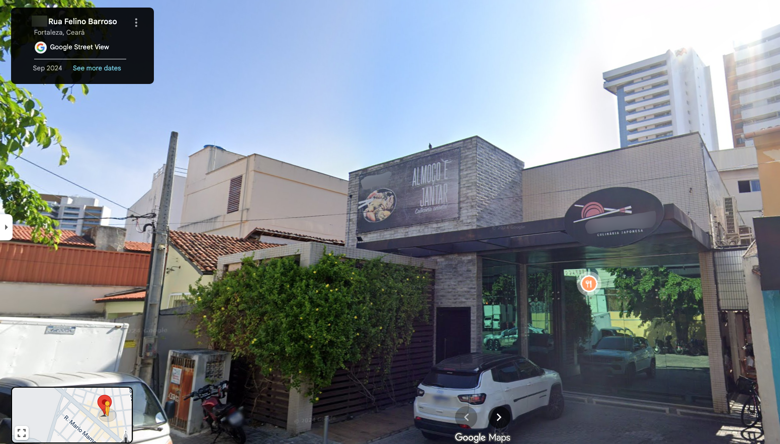 Restaurante japonês no iFood com vários "clones"