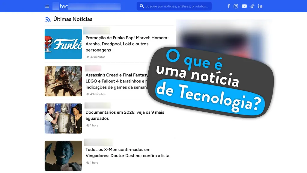 Afinal, o que é uma notícia (e um jornalismo) de Tecnologia?